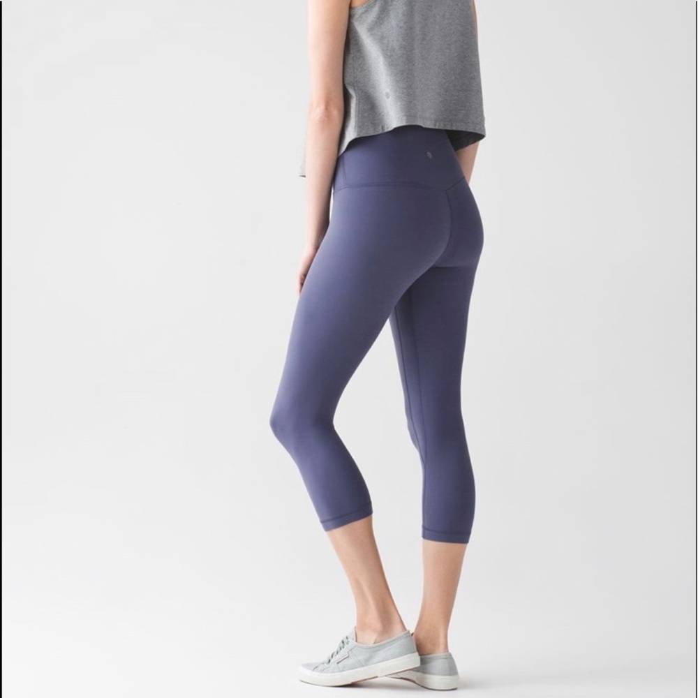 Lululemon align crop greyvy